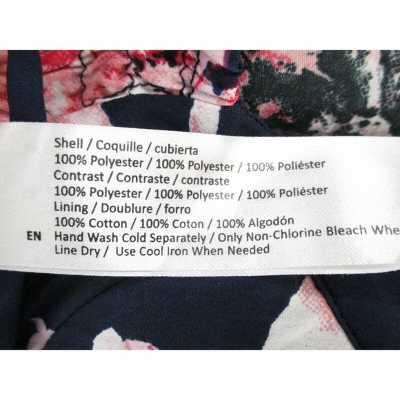 BOG Collective Jumpsuit Romper Womens Extra Small Blue Floral Built In Bra - Picture 9 of 10